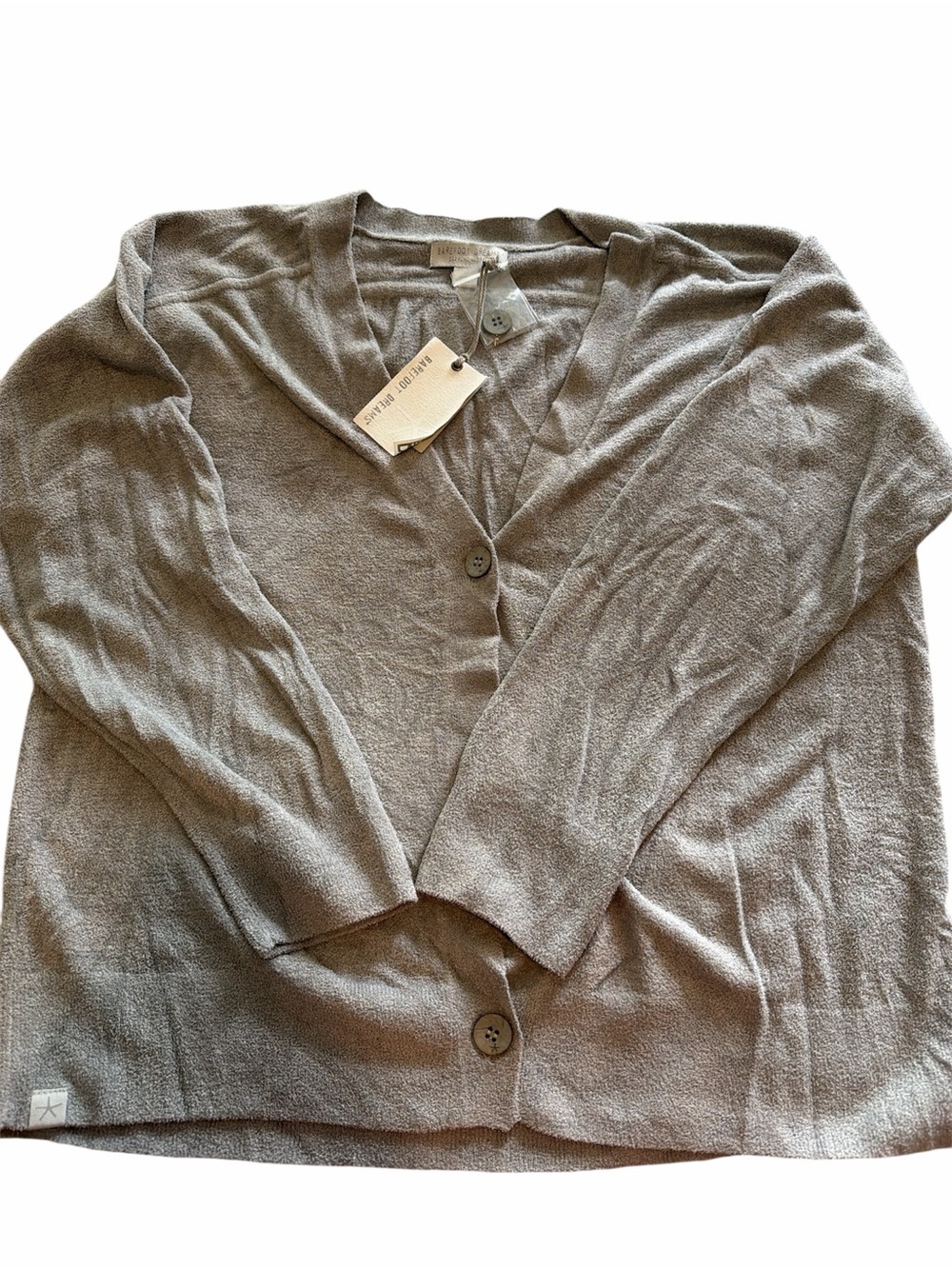 NWT Barefoot Dreams cozy cardigan medium